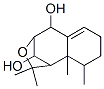 1,2,4,5,7,8,9,9a-Octahydro-2,2,9,9a-tetramethyl-1,4-methano-3-benzoxepine-5,10-diol CAS#: 41988-43-6