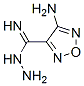 1,2,5-Oxadiazole-3-carboximidicacid,4-amino-,hydrazide(9CI) CAS#: 167281-92-7