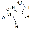 1,2,5-Oxadiazole-3-carboximidicacid,4-cyano-,hydrazide,5-oxide(9CI) CAS#: 173030-56-3