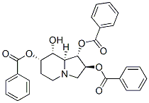 1,2,7,8-Indolizinetetrol, octahydro-, 1,2,7-tribenzoate, 1S-(1.alpha.,2.beta.,7.alpha.,8.alpha.,8a.alpha.)- CAS#: 171925-20-5