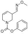 1(2H)-Pyridinecarboxylic acid, 3,6-dihydro-5-((methoxyimino)methyl)-, phenyl ester, (E)- CAS#: 145071-42-7