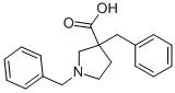 1,3-Dibenzyl-3-pyrrolidinecarboxylic acid CAS#: 351371-00-1