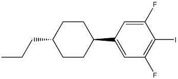 1,3-Difluoro-2-iodo-5-(trans-4-propylcyclohexyl)benzene CAS#: 149705-66-8