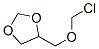 1,3-Dioxolane,  4-[(chloromethoxy)methyl]- CAS#: 4362-37-2