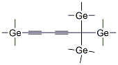 1,3-Pentadiyn-1-yl-5-ylidynetetrakis(trimethylgermane) CAS#: 41898-96-8