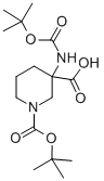 1,3-Piperidinedicarboxylicacid,3-[[(1,1-dimethylethoxy)carbonyl]amino]-,1-(1,1-dimethylethyl)ester(9CI) CAS#: 368866-18-6