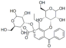 1,3-bis(3-deoxyglucopyranose-3-yloxy)-2-propyl-4-benzoylbenzoate CAS#: 148832-07-9