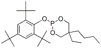 1,3,2-Dioxaphosphorinane, 5-butyl-5-ethyl-2-[2,4,6-tris(1,1-dimethylethyl)phenoxy]- CAS#: 161717-32-4