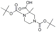 1,4-DI-TERT-BUTYL 2-METHYL PIPERAZINE-1,2,4-TRICARBOXYLATE CAS#: 171504-98-6