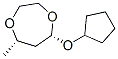 1,4-Dioxepane,5-(cyclopentyloxy)-7-methyl-,cis-(9CI) CAS#: 151294-17-6