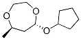1,4-Dioxepane,5-(cyclopentyloxy)-7-methyl-,trans-(9CI) CAS#: 151294-18-7