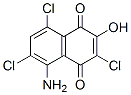 1,4-Naphthalenedione,  5-amino-3,6,8-trichloro-2-hydroxy- CAS#: 343219-08-9