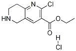 1,6-Naphthyridine-3-carboxylic acid, 2-chloro-5,6,7,8-tetrahydro-, ethyl ester, hydrochloride CAS#: 156365-69-4