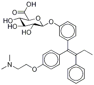 (E)-3-[1-[4-[2-(DiMethylaMino)ethoxy]phenyl]-2-phenyl-1-butenyl]phenyl β-D-Glucopyranosiduronic Acid CAS#: 165460-33-3