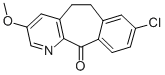 8-Chloro-3-methoxy-5,6-dihydro-11H-benzo[5,6]-cyclohepta[1,2-β]pyridin-11- one CAS#: 165739-70-8