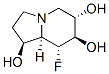 1,6,7-Indolizinetriol, 8-fluorooctahydro-, 1S-(1.alpha.,6.beta.,7.alpha.,8.beta.,8a.beta.)- CAS#: 156150-83-3