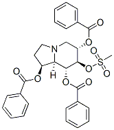 1,6,7,8-Indolizinetetrol, octahydro-, 1,6,8-tribenzoate 7-methanesulfonate, 1S-(1.alpha.,6.beta.,7.alpha.,8.beta.,8a.beta.)- CAS#: 171925-23-8