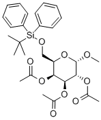 Methyl-6-O-(tert.-butyldiphenylsilyl)-2,3,4-tri-O-acetyl-α-D-galactopyranoside CAS#: 169686-81-1