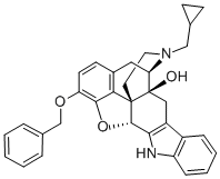 17-(CYCLOPROPYLMETHYL)-6,7-DEHYDRO-4,5-EPOXY-3-BENZYLOXY-14-HYDROXY-6,7,2',3'-INDOLOMORPHINAN CAS#: 161532-22-5