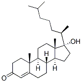 17-hydroxycholest-4-en-3-one CAS#: 157636-45-8