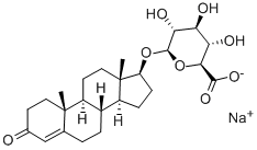 17BETA-HYDROXY-4-ANDROSTEN-3-ONE 17-D-GLUCURONIDE SODIUM SALT CAS#: 4145-59-9