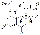 19-ethynyl-19-acetoxyandrost-4-ene-3,6,17-trione CAS#: 147900-22-9