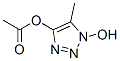 1H-1,2,3-Triazol-4-ol, 1-hydroxy-5-methyl-, 4-acetate (ester) (9CI) CAS#: 331842-82-1