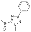 1H-1,2,4-Triazole, 1-methyl-5-(methylsulfinyl)-3-phenyl- CAS#: 154106-10-2