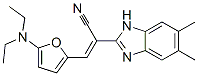 1H-Benzimidazole-2-acetonitrile,  -alpha--[[5-(diethylamino)-2-furanyl]methylene]-5,6-dimethyl- CAS#: 367453-66-5
