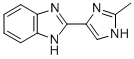 1H-Benzimidazole,2-(2-methyl-1H-imidazol-4-yl)-(9CI) CAS#: 157519-99-8