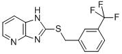 1H-IMIDAZO[4,5-B]PYRIDINE,-2-[[[3-(TRIFLUOROMETHYL)PHENYL]METHYL]THIO]- CAS#: 333409-45-3