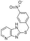1H-IMIDAZO[4,5-B]PYRIDINE,2-[[(4-NITROPHENYL)METHYL]THIO]- CAS#: 355825-12-6