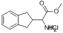 1H-INDENE-2-ACETIC ACID, A-AMINO-2,3-DIHYDRO-,METHYL ESTER,HYDROCHLORIDE (1:1) CAS#: 155172-72-8