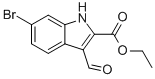 1H-INDOLE-2-CARBOXYLIC ACID,6-BROMO-3-FORMYL-,ETHYL ESTER CAS#: 318292-54-5