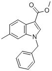 1H-INDOLE-3-CARBOXYLIC ACID, 6-METHYL-1-(PHENYLMETHYL)-,METHYL ESTER CAS#: 163083-64-5