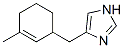 1H-Imidazole,  4-[(3-methyl-2-cyclohexen-1-yl)methyl]-  (9CI) CAS#: 317337-93-2