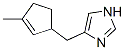 1H-Imidazole,  4-[(3-methyl-2-cyclopenten-1-yl)methyl]-  (9CI) CAS#: 317339-15-4