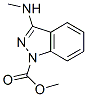 1H-Indazole-1-carboxylicacid,3-(methylamino)-,methylester(9CI) CAS#: 146941-96-0
