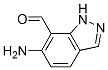 1H-Indazole-7-carboxaldehyde,  6-amino- CAS#: 154597-37-2