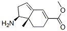 1H-Indene-5-carboxylicacid,1-amino-2,6,7,7a-tetrahydro-7a-methyl-,methylester,(1S-cis)-(9CI) CAS#: 158860-86-7