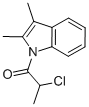 1H-Indole, 1-(2-chloro-1-oxopropyl)-2,3-dimethyl- (9CI) CAS#: 374914-83-7