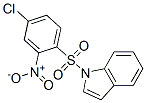 1H-Indole, 1-[(4-chloro-2-nitrophenyl)sulfonyl]- CAS#: 173908-25-3