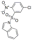 1H-Indole, 1-[(5-chloro-2-nitrophenyl)sulfonyl]- CAS#: 173908-26-4
