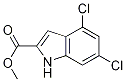 1H-Indole-2-carboxylic acid, 4,6-dichloro-, Methyl ester CAS#: 144989-28-6