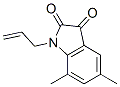 1H-Indole-2,3-dione, 5,7-dimethyl-1-(2-propenyl)- (9CI) CAS#: 342893-81-6