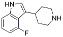 1H-Indole, 4-fluoro-3-(4-piperidinyl)- CAS#: 173150-61-3