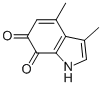 1H-Indole-6,7-dione,3,4-dimethyl-(9CI) CAS#: 157583-30-7