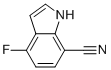1H-Indole-7-carbonitrile,4-fluoro-(9CI) CAS#: 313337-33-6