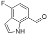 1H-Indole-7-carboxaldehyde,4-fluoro-(9CI) CAS#: 389628-19-7