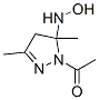 1H-Pyrazol-5-amine, 1-acetyl-4,5-dihydro-N-hydroxy-3,5-dimethyl- (9CI) CAS#: 325490-37-7